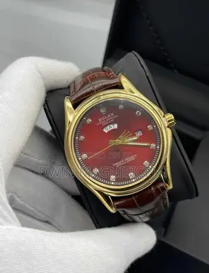 Rolex Genuine Leather Watches