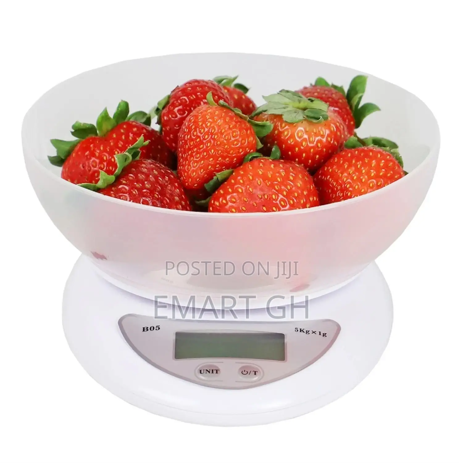 Electronic Kitchen Scale - White