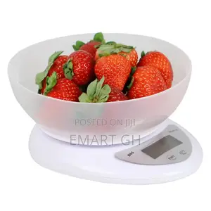 Electronic Kitchen Scale - White