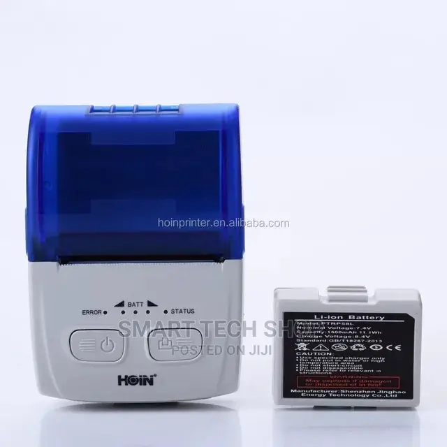 50mm Portable Bluetooth and USB Thermal Printer With Battery