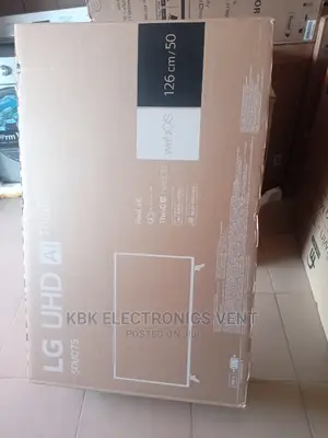 Lg 50"(50up7550pvg)Smart Uhd Satellite Digital Tv 2022 Model
