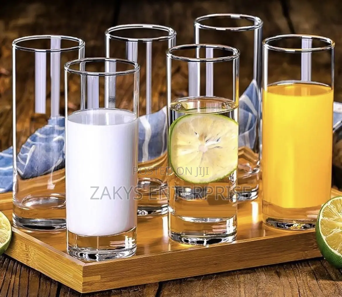 Drinking Glass Jug Set 7pcs
