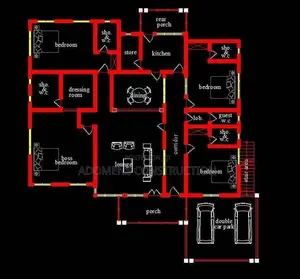Architecture Drawings, 3D Drawings Structure Drawings
