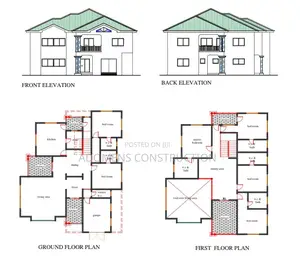 Architecture Drawings, 3D Drawings Structure Drawings