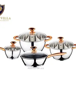 High Quality Kaisa Non-Stick Stainless Steel Cooking Pots