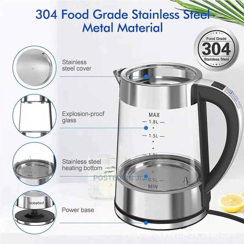 Digital Color Boil Quality Kettle