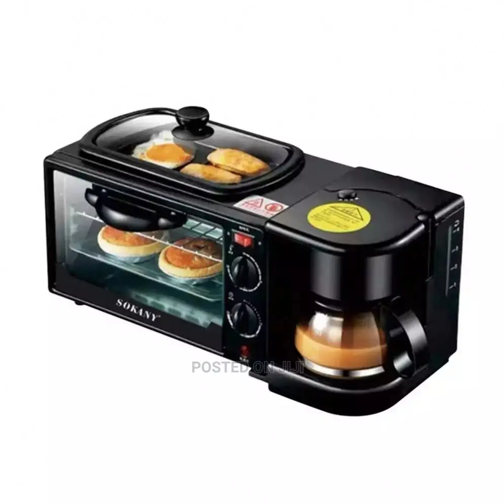 SOKANY 3 In1 Breakfast Makers Multi Function Machine