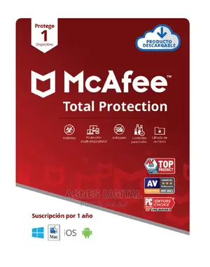 McAfee Total Protection 2025 | 1 Device 1 Year