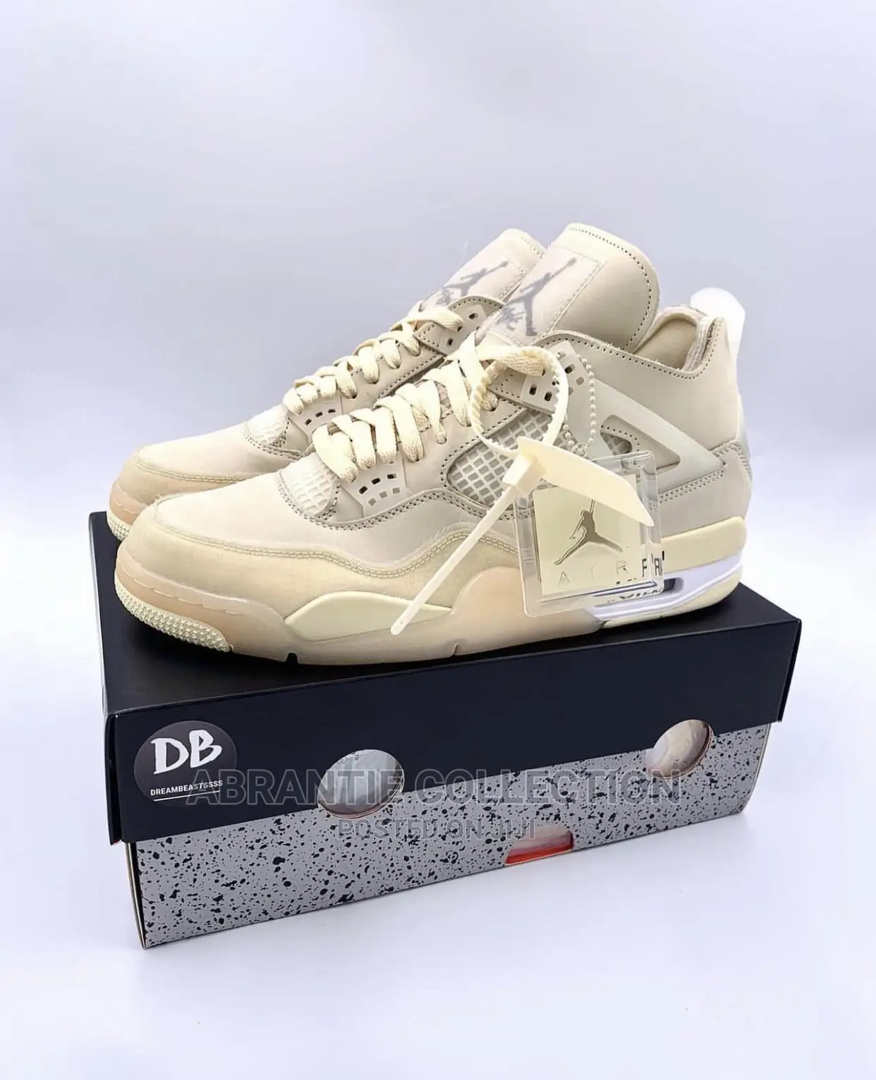Nike Air Jordan Retro 4 Off White