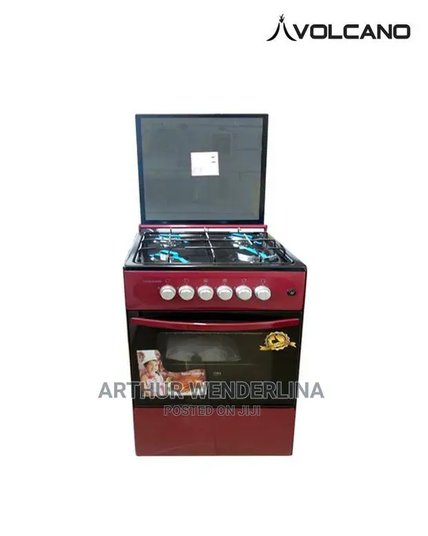 Volcano 5c.Br-gl Gas Oven 4 Burner - 50x50 Cm
