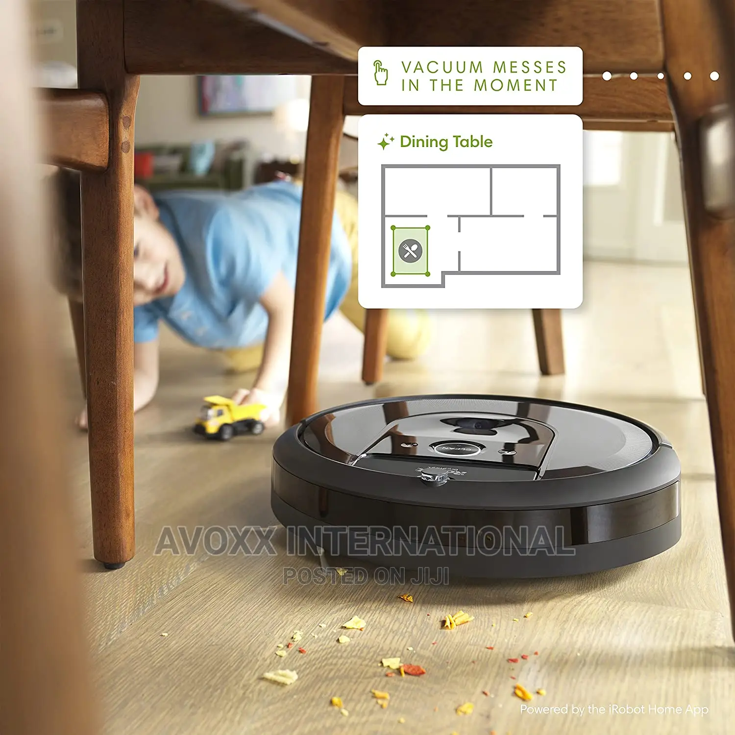 Irobot Roomba I7+(7550) Vacuum W/Automatic Dirt Disposal
