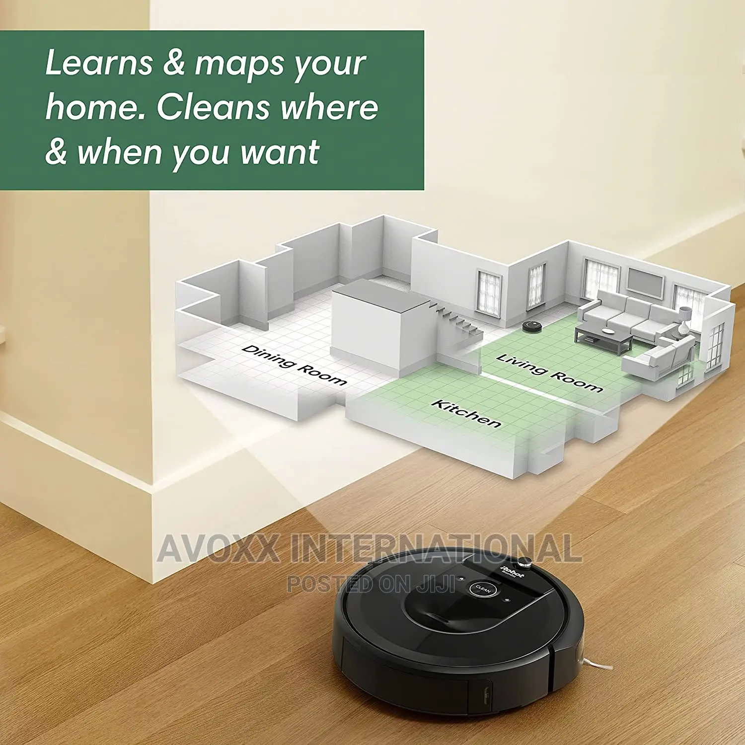 Irobot Roomba I7+(7550) Vacuum W/Automatic Dirt Disposal