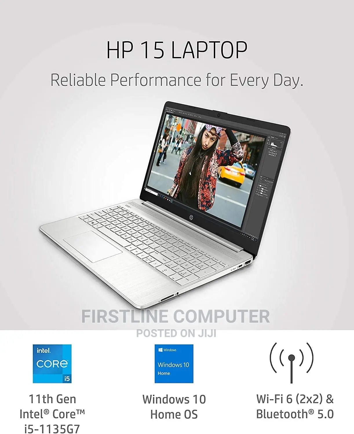 New Laptop HP 8GB Intel Core I5 SSD 512GB