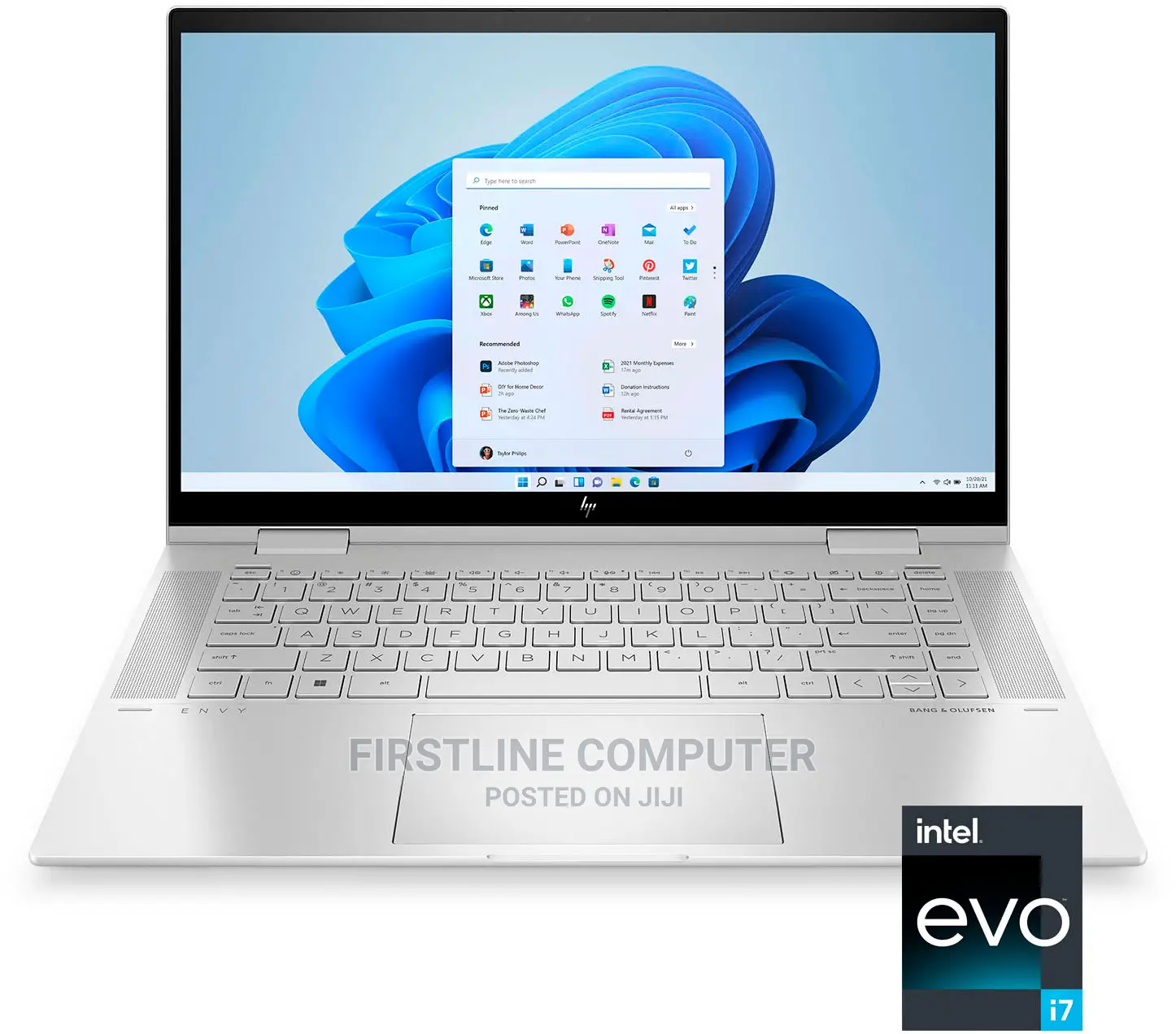 New Laptop HP Envy X360 15t 16GB Intel Core I7 SSD 512GB