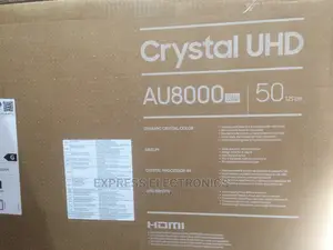 Samsung 50” Wireless Wi-Fi AU8000 Crystal UHD Smart Tv