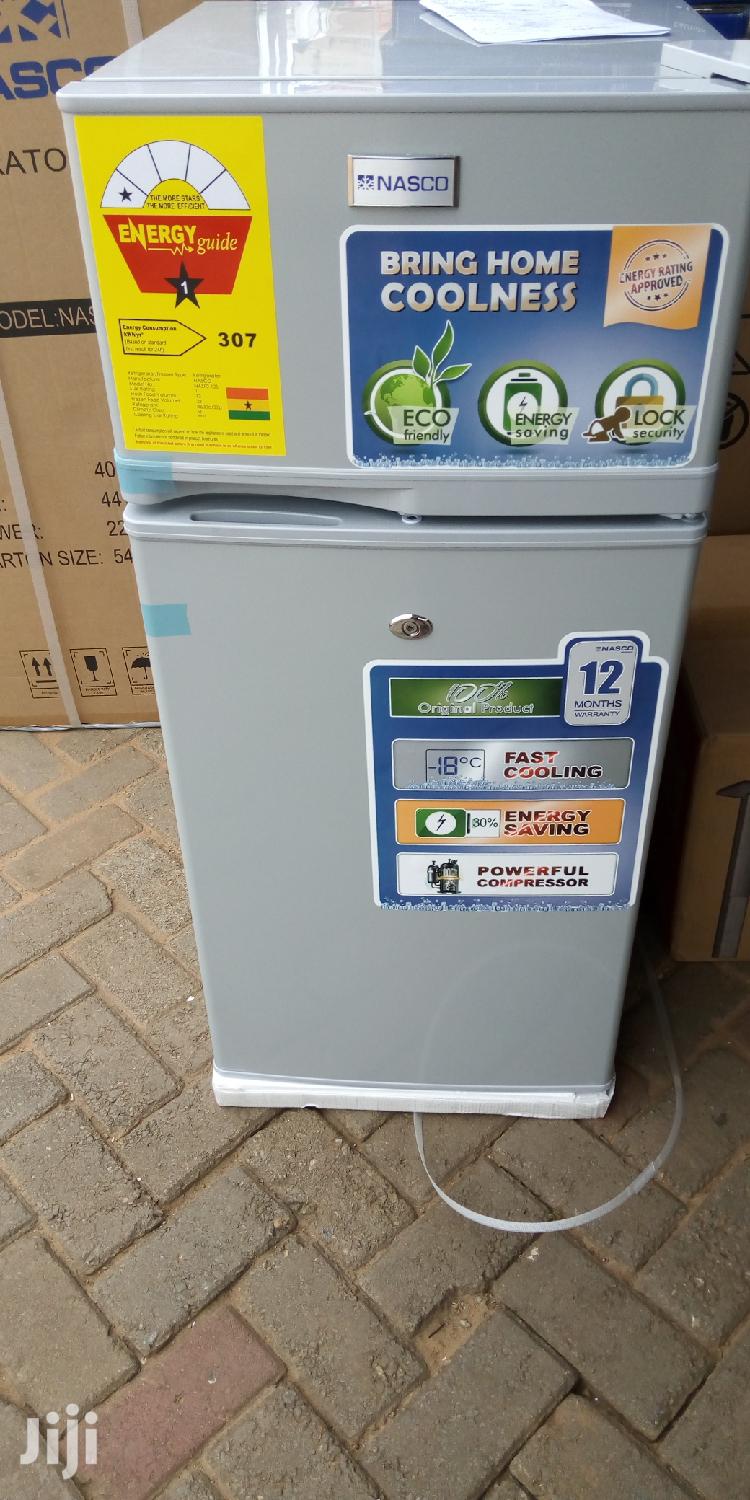 Nasco 95litres Double Door Refrigerator