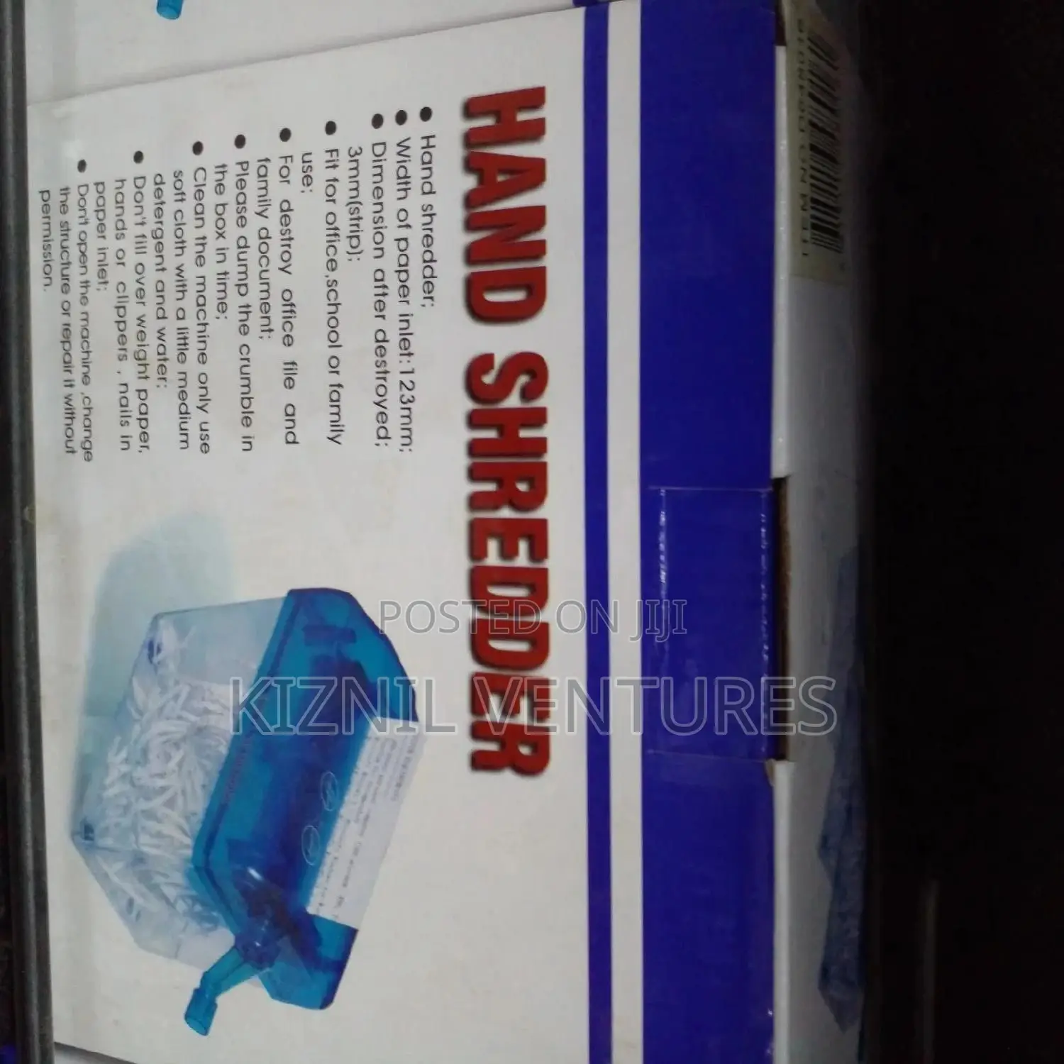 Hand Paper Shredder