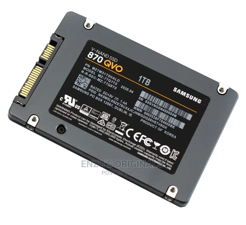 1tb Ssd 2.5inch Sata Samsung 870 Qvo Original