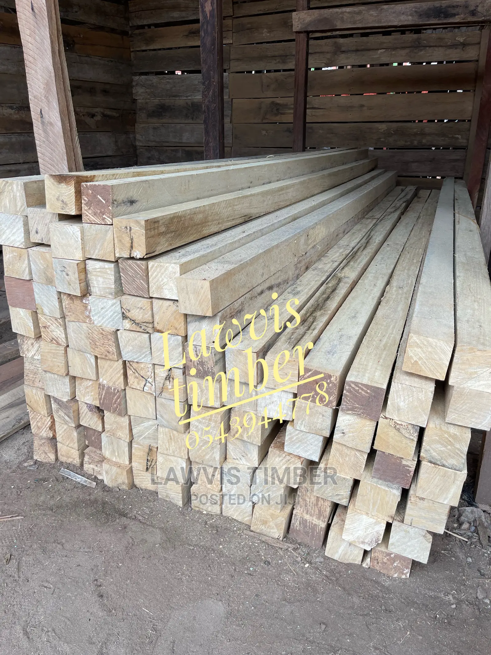 4 X 4 Poles Hardwood ( Form Work ) 100 X 100mm