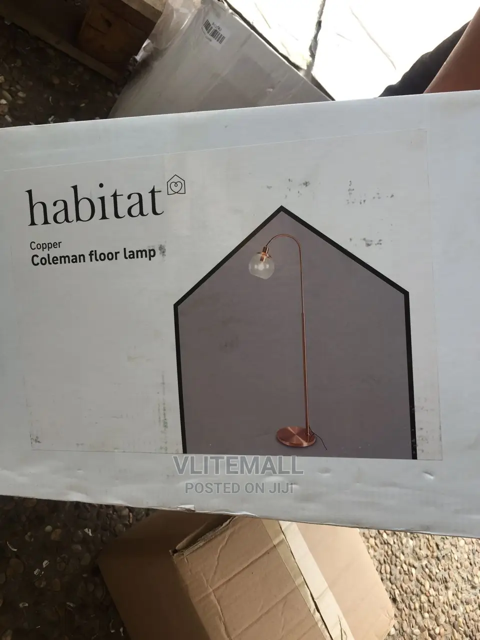 Habitat Coleman Floor Lamp - Copper