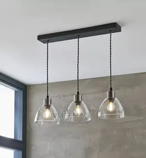 Habitat Kanso Glass 3 Pendant Ceiling Light