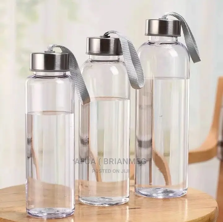 Soda Lime Bottle With Strap(Mason Jar)