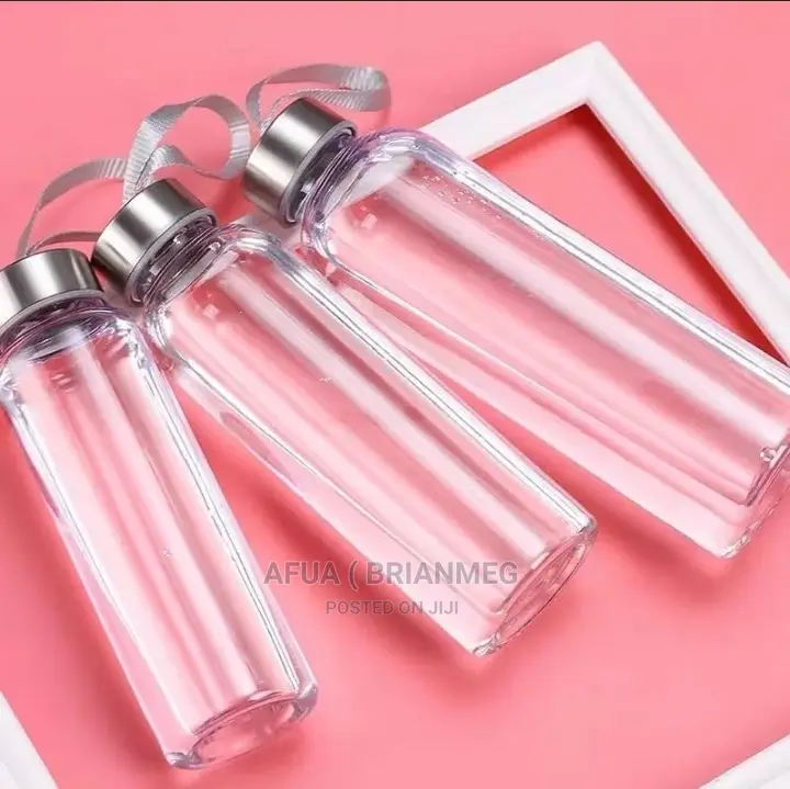 Soda Lime Bottle With Strap(Mason Jar)