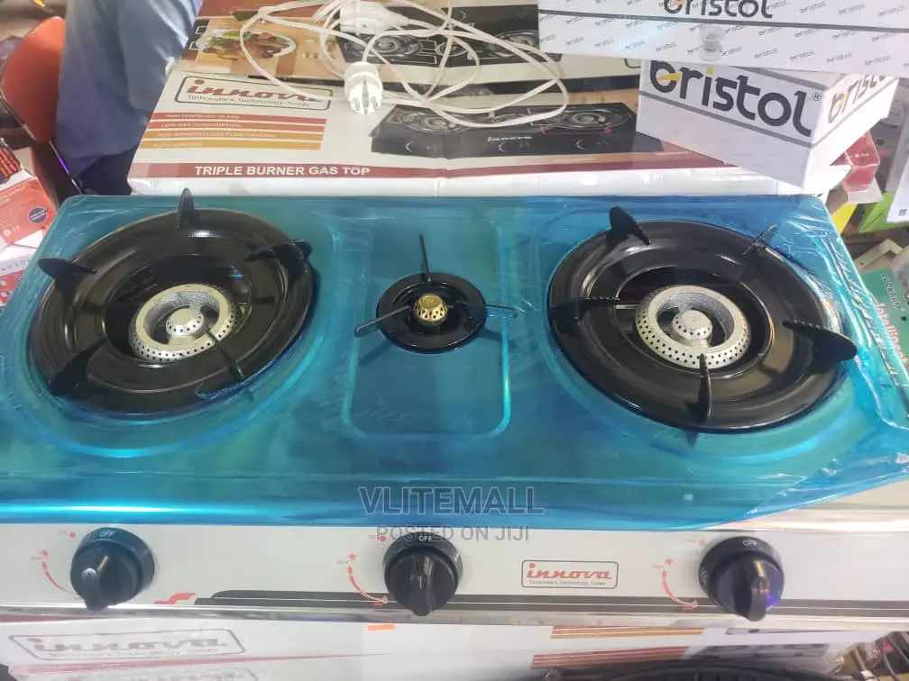 Innova Stainless Steel 3burner Table Top Stove