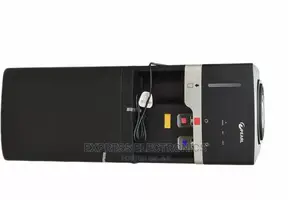 Pearl Water Dispenser Hot Cold With Fridge Black Pwd-1117fbl