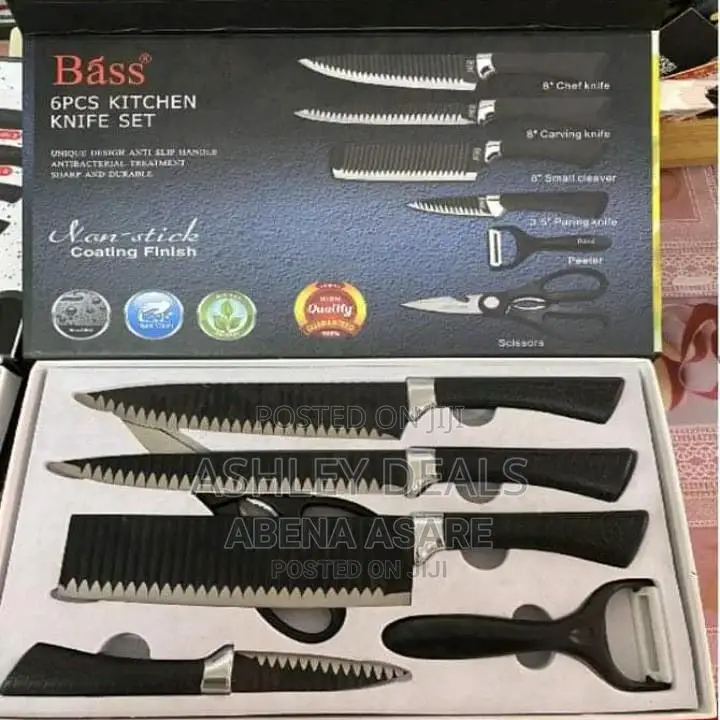6pieces Kitchen Knife Set