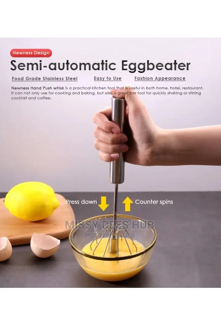 Hand Push Whisk