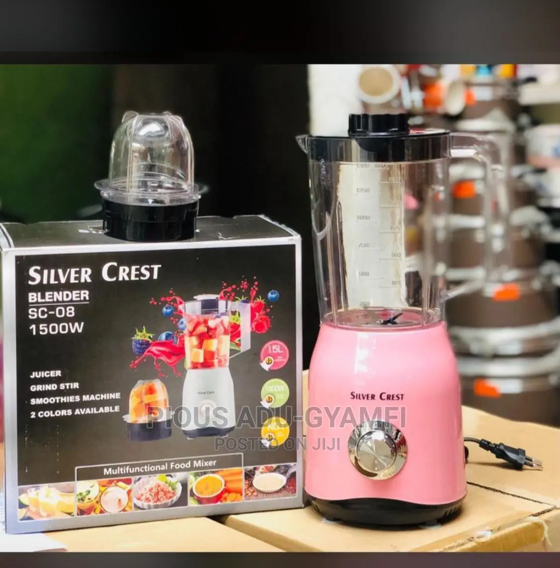 Mega Silver Crest Blender