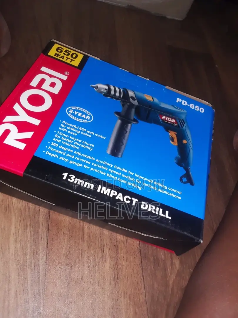 Drill Impact 13mm 650w Var / Rev Pd-650