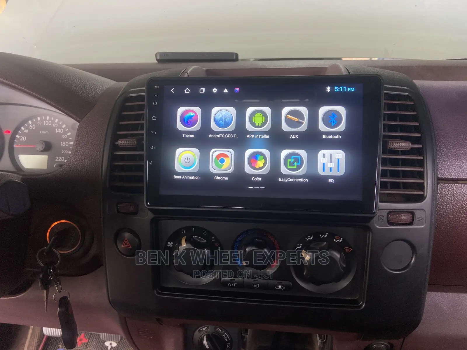 Nissan Navara Car Android Screen