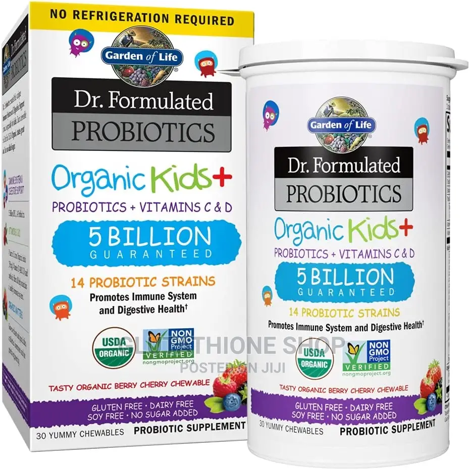 Garden of Life Probiotic Chewable Dr. Formulated Organic Kid