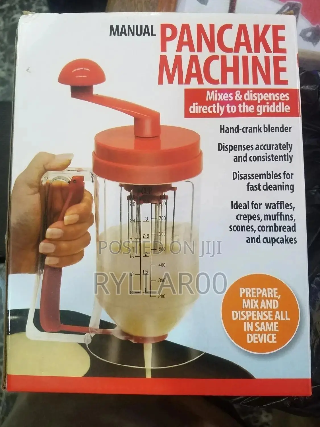 Maunal Pancake Mixer Machine