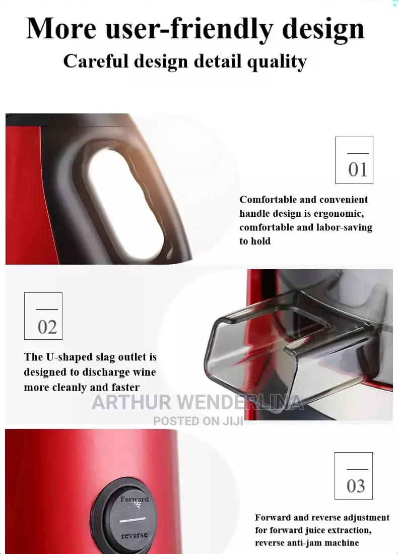 Cntronic Slow Juicer/ Juice Extractor