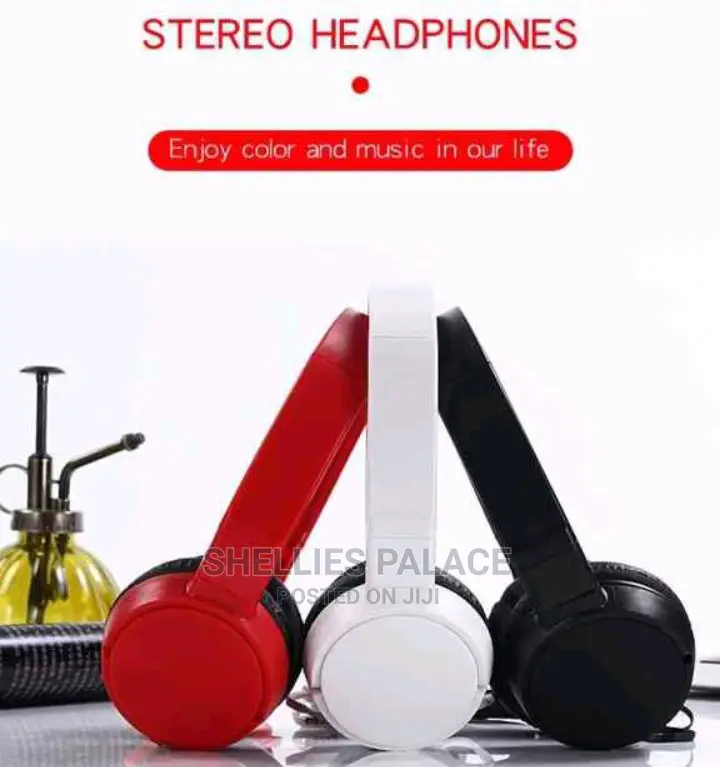 J09 Foldable Adjustable Stereo Tangle-free, 3.5mm Jack Wire
