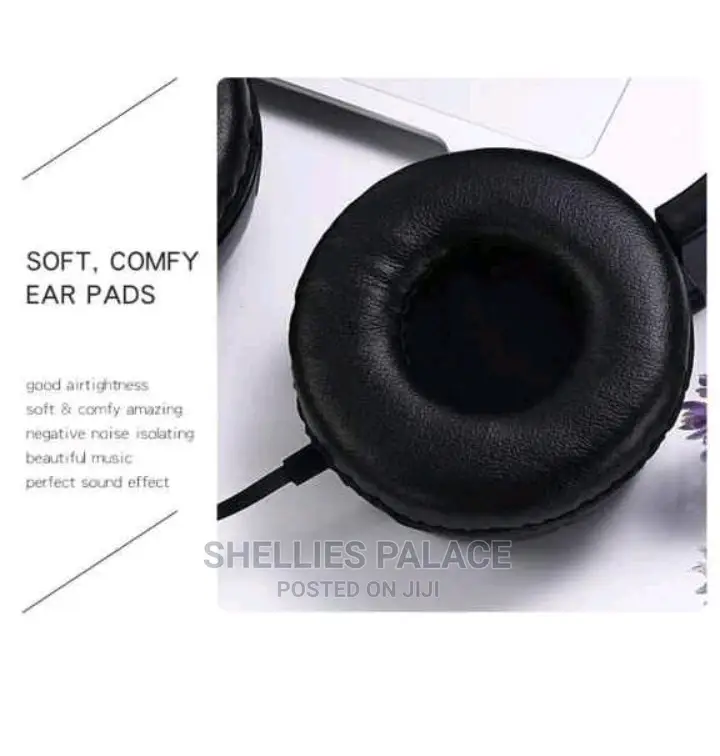 J09 Foldable Adjustable Stereo Tangle-free, 3.5mm Jack Wire