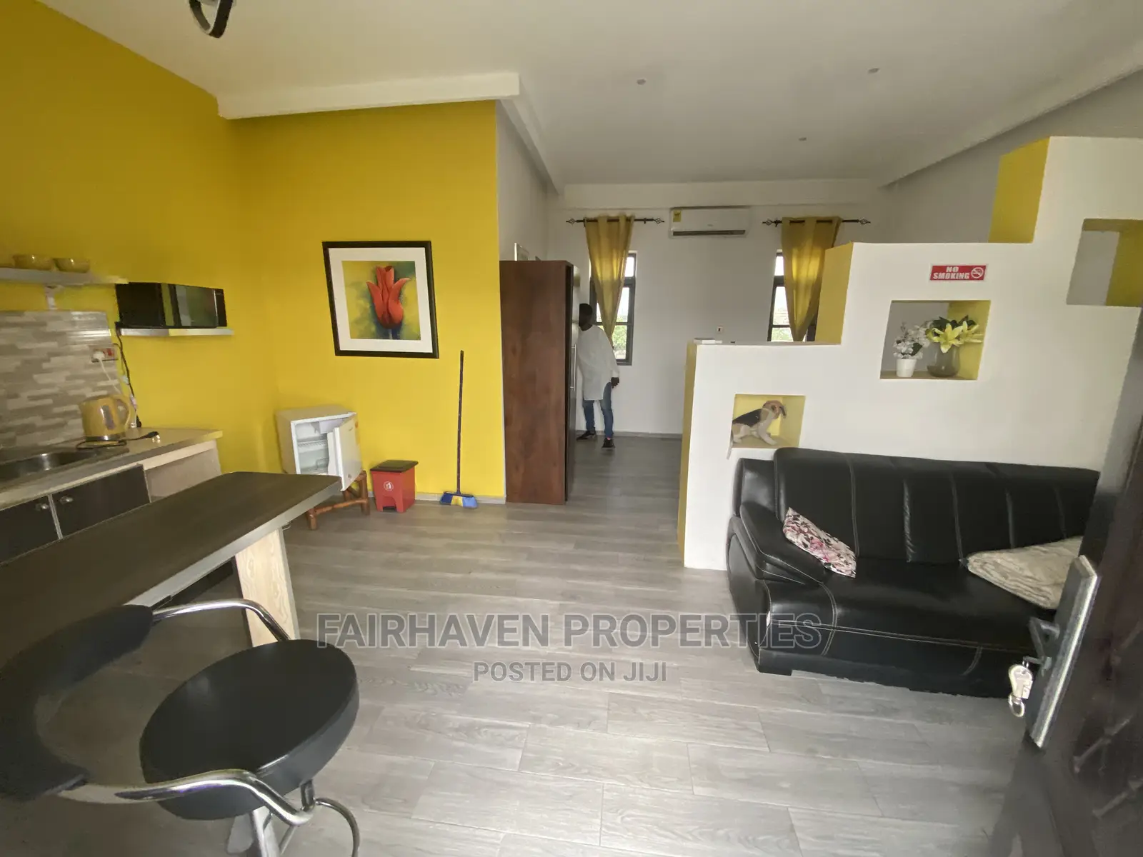 Furnished 1bdrm Apartment in Fairhaven, East Legon for Rent