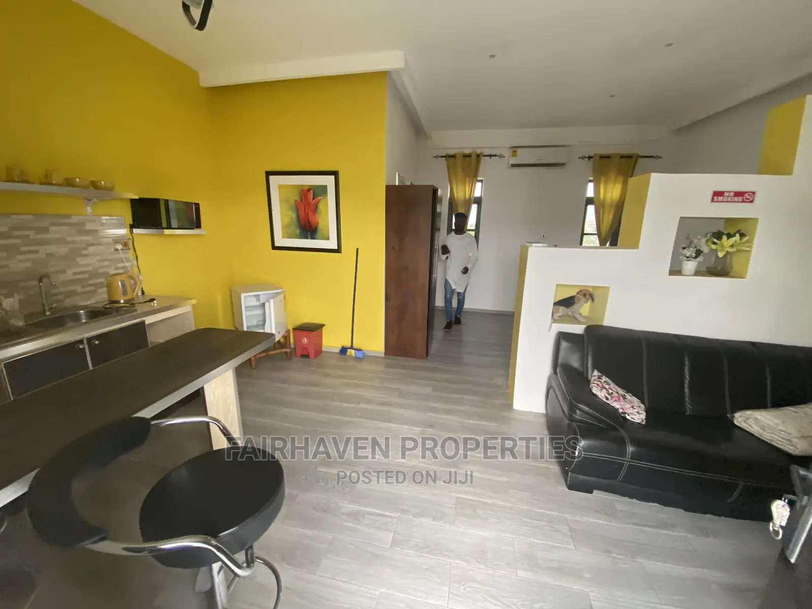 Furnished 1bdrm Apartment in Fairhaven, East Legon for Rent
