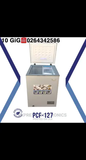 Pearl 100liters Chest Freezer PCF-127+Free Bluetooth Speaker