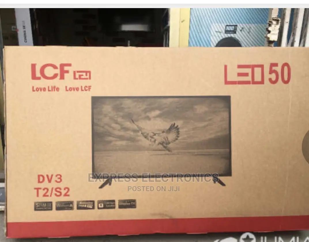 Brand New LCF 50”Full Hd Smart Tv+ Free Wall Mount/Tv Guard