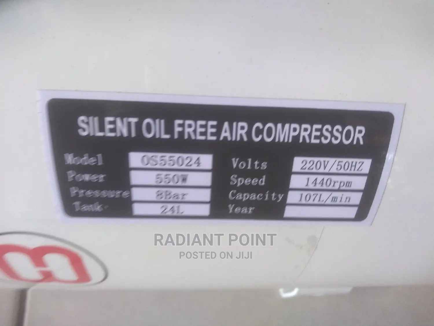 24L Air Compressor Silent