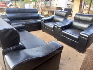 Quality Vip Leather Sofa(Free Delivery)