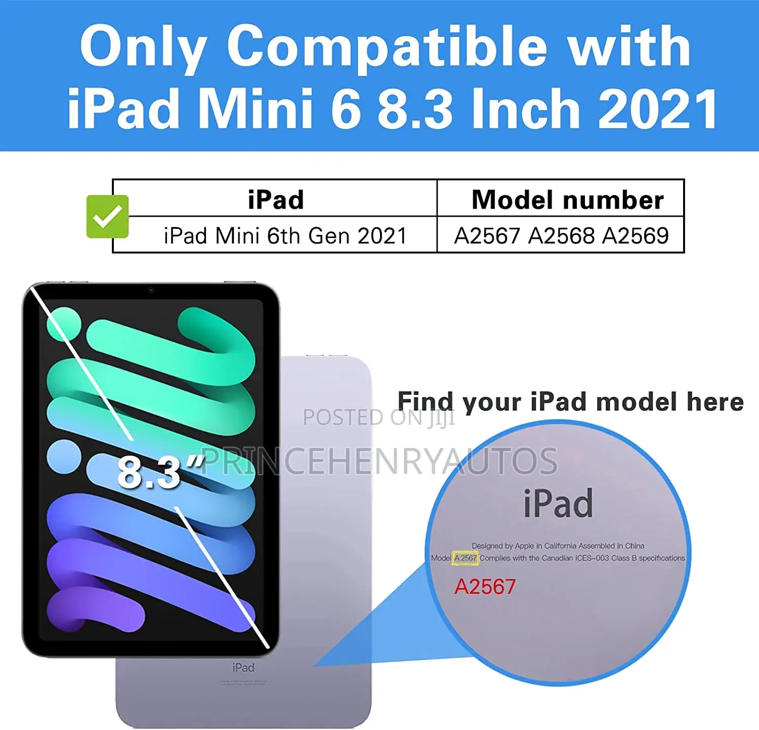 Procase New iPad Mini 6 Case With Pencil Holder
