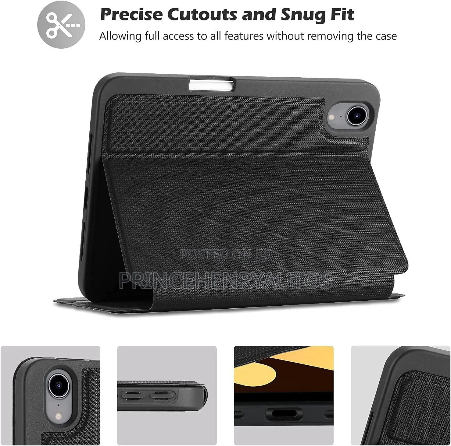 Procase New iPad Mini 6 Case With Pencil Holder