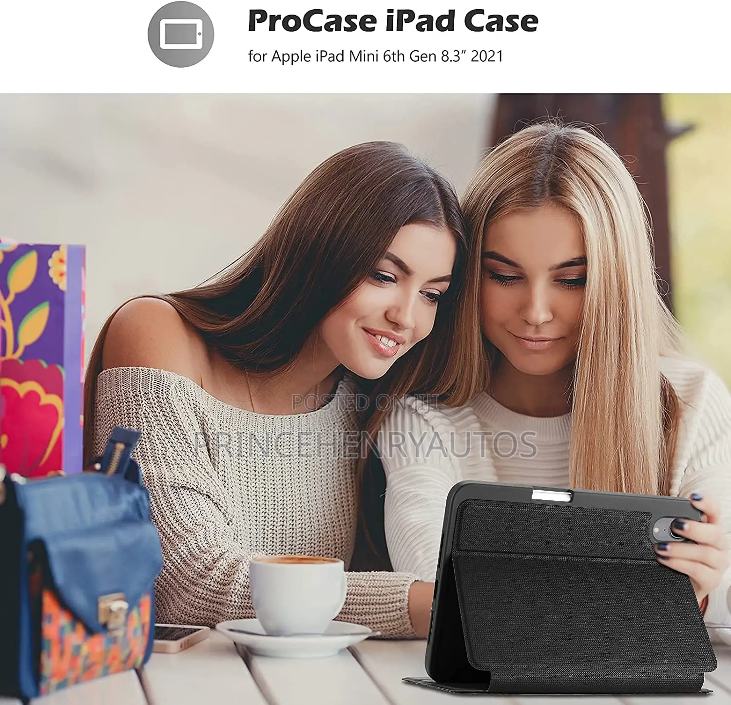 Procase New iPad Mini 6 Case With Pencil Holder