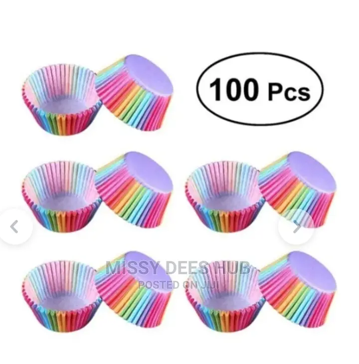 Cupcake Paper Liners - 100pcs