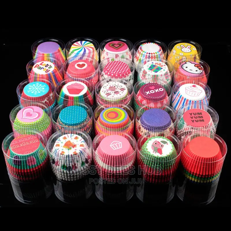 Cupcake Paper Liners - 100pcs
